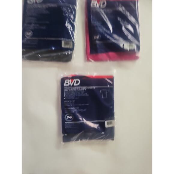 3 VTG Dead Stock 1988 BVD ~Blue 100% Combed Cotton Zs L ) - Picture 11 of 14